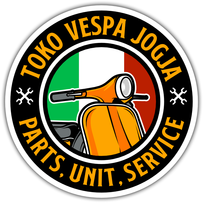 Sticker Toko Vespa Jogja
